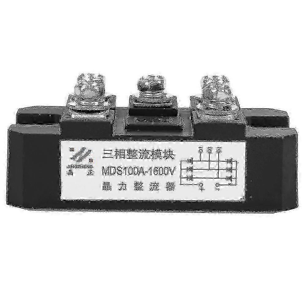 MDS-100A 1600V 5 Terminals 3 Phase Full Wave Diode Module Bridge Rectifier