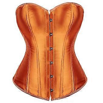 Women's Satin Bustier Corset Top, Waist Cincher for Waist Training, Wedding, Party, Cosplay