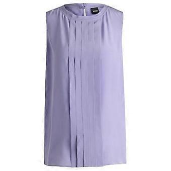 Boss Dame/Dame Juvelkrave Regular Ærmeløs Bluse