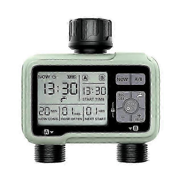 High-quality Irrigation Timer - 2 Outlets, Digital, Waterproof, Programmable