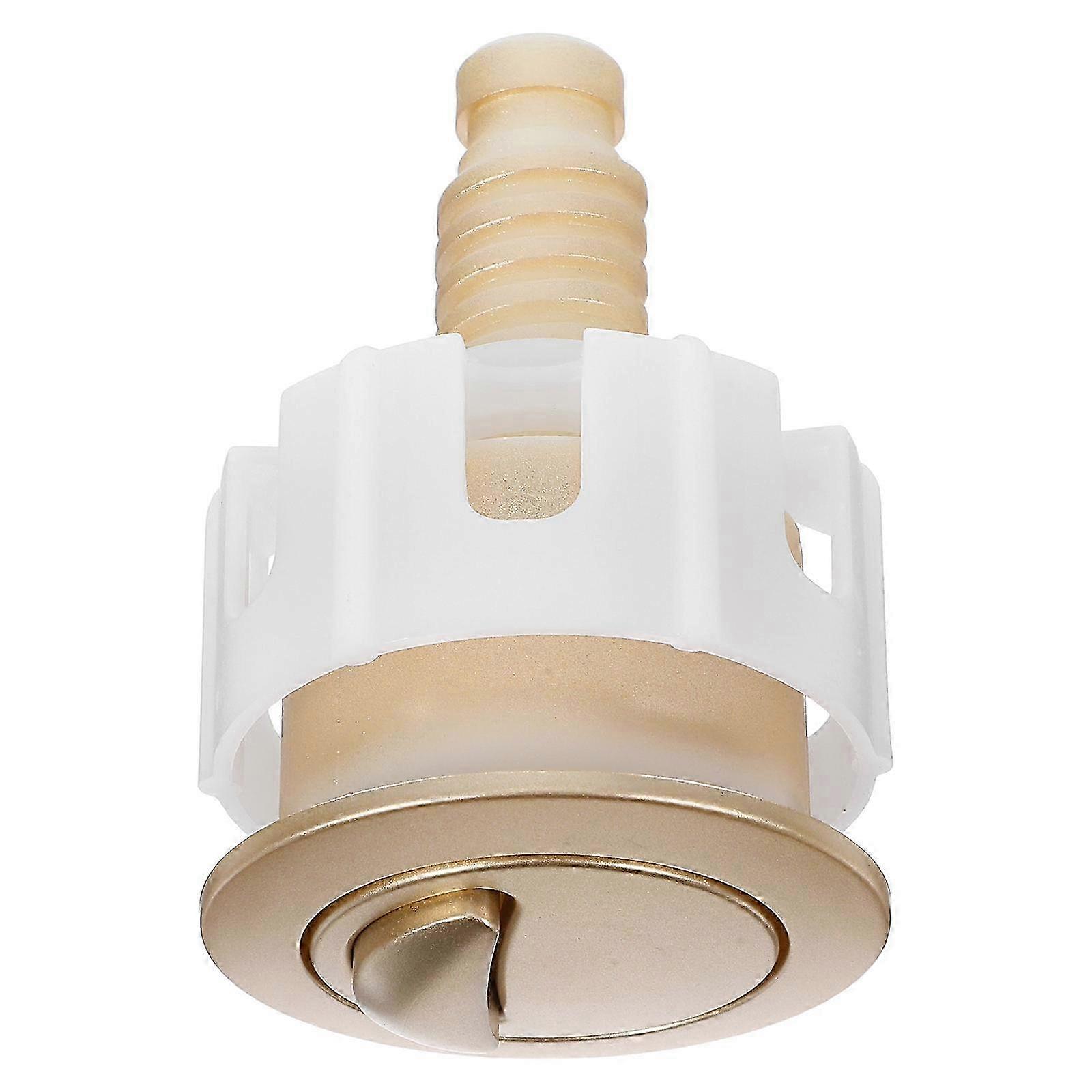 Dual Flush Toilet Push Button Cap Round Head compatible with Flush 2Pcs Set