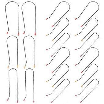 24 pz Clip A Rullo Clip A Rullo Dei Capelli Rullo Caldo Perno Di Fissaggio Rullo Dei Capelli Morsetti Di Fissaggio