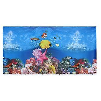 Aquarium-Aufkleber zur Dekoration, kreative Aquarium-Hintergrundaufkleber aus Papier