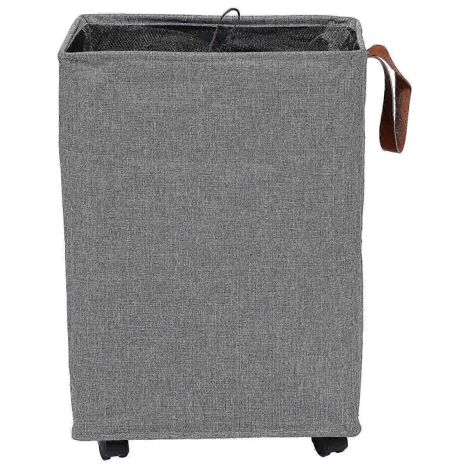 Laundry Hamper Laundry Basket Foldable for Storage with Wheels