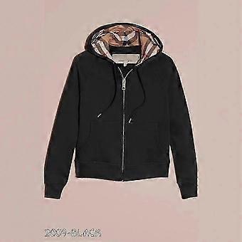 Hochwertiger, originaler Kapuzenpullover im britischen Stil für Damen und Herren, Damenjacke mit durchgehendem Reißverschluss