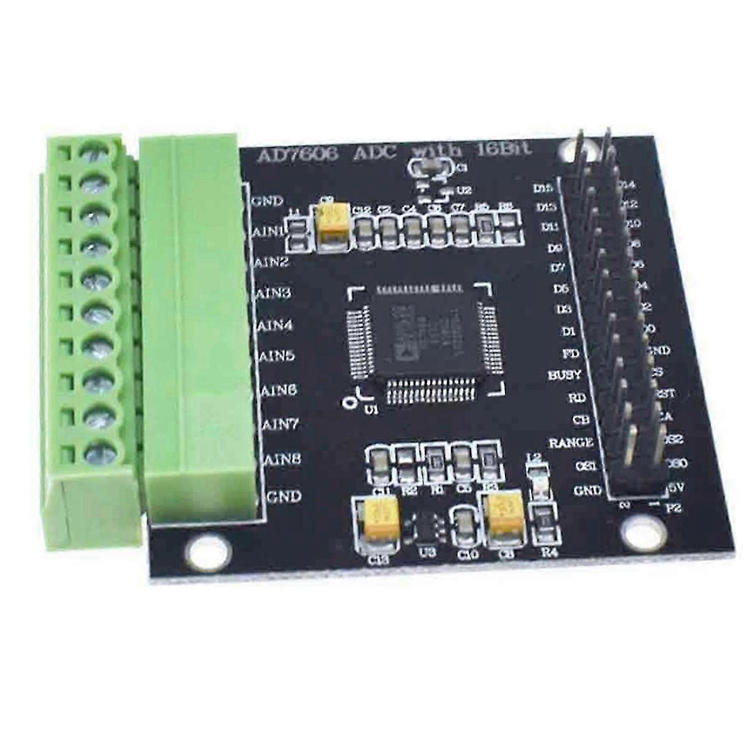 AD7606 Module Multi-Channel AD Data Acquisition Module 16-Bit ADC 8-Channel Synchronous Sampling