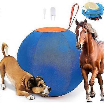 Großer Hüteball für Hunde mit Bezug aus Oxford-Gewebe, Pumpe und Reparaturset für Hütehunde und Pferde