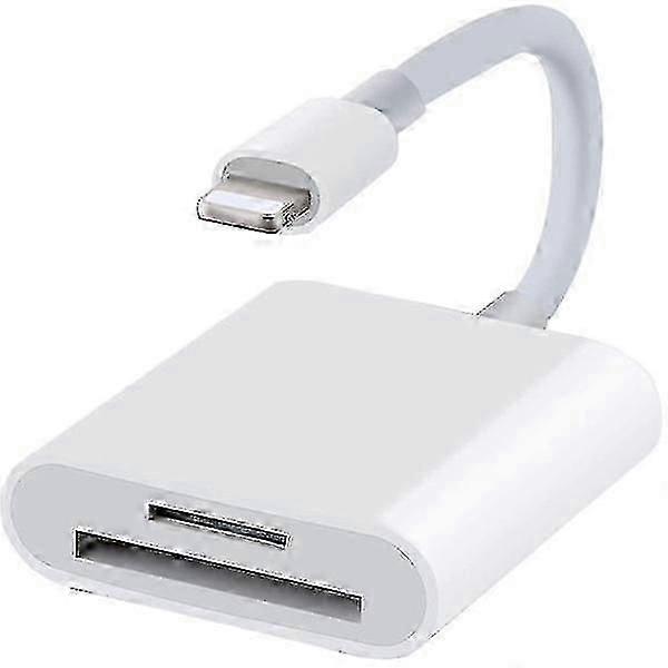 Lightning to SD Card Reader iPhone White - SD card reader