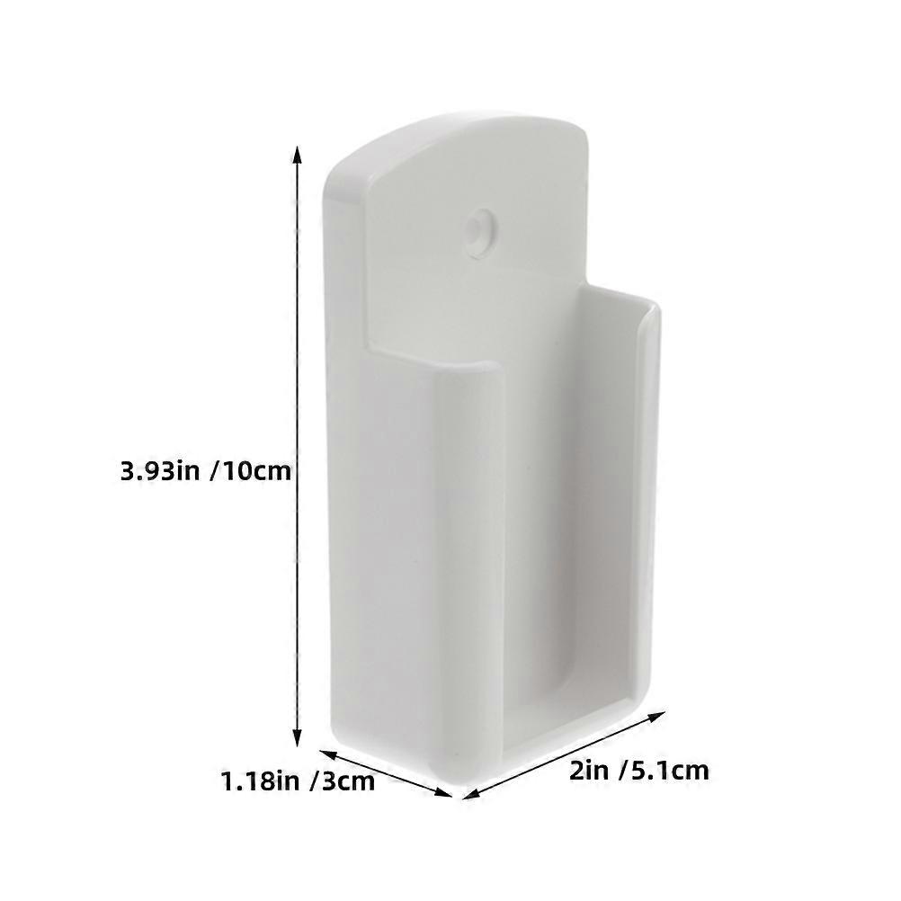Remote Control Holder Plastic Organizer for Wall Mount with 4Pcs Set