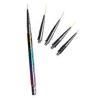 Nail Art Brush Nail Art Pen for Manicure Assorted
