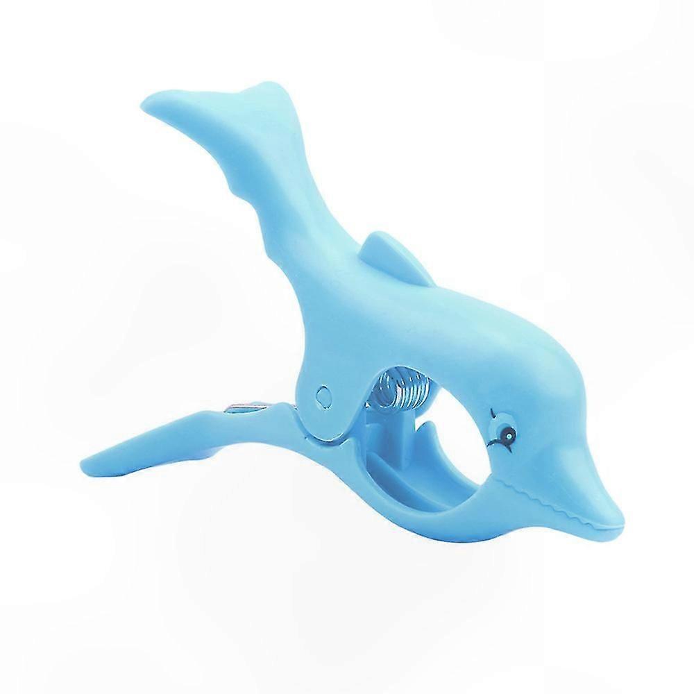 Windproof Beach Towel Clip - 1pc Blue