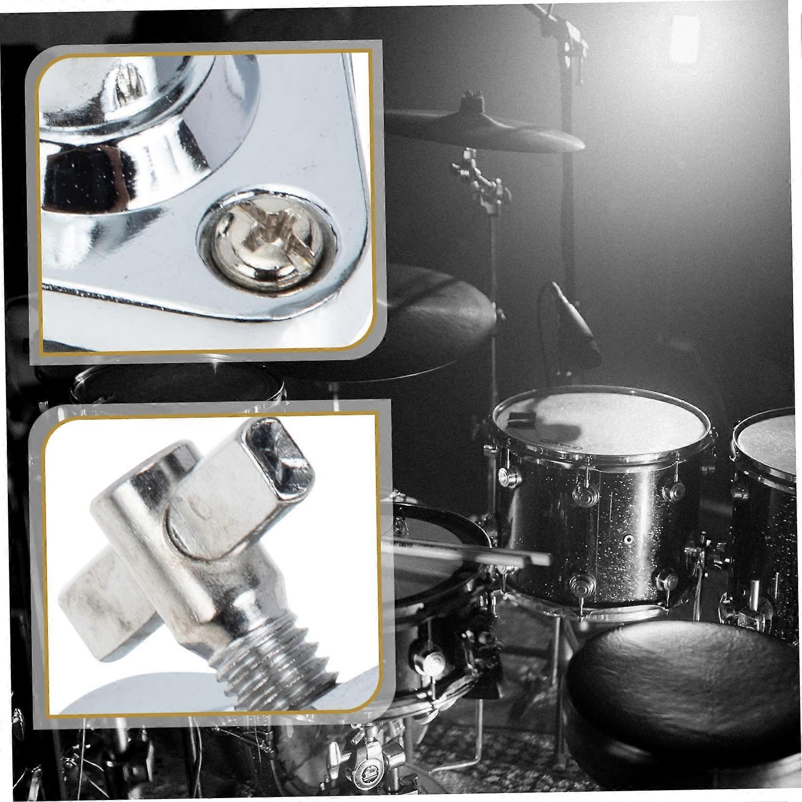 Bass Drum Stand Mount for Percussion Kit, Stable Positioning, Durable Support, Easy Installation