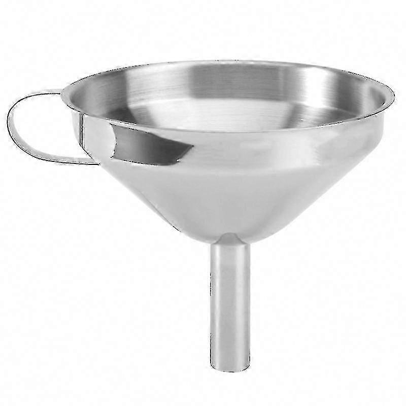 Stainless Steel Filtering Funnel with Strainer
