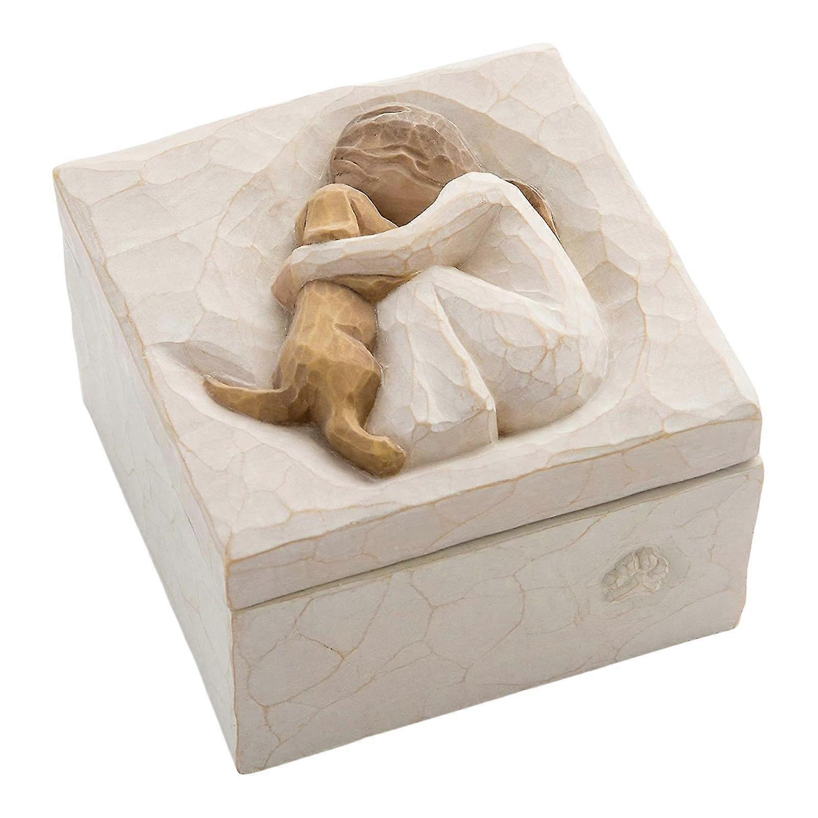 3D Carved Resin Friendship Keepsake