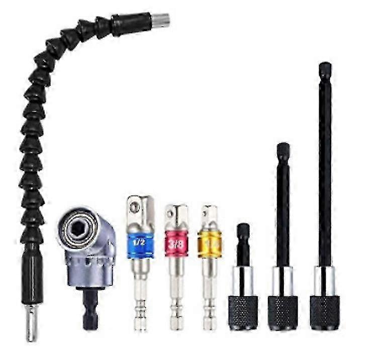 105° Bendable Drill Bit Extension Set