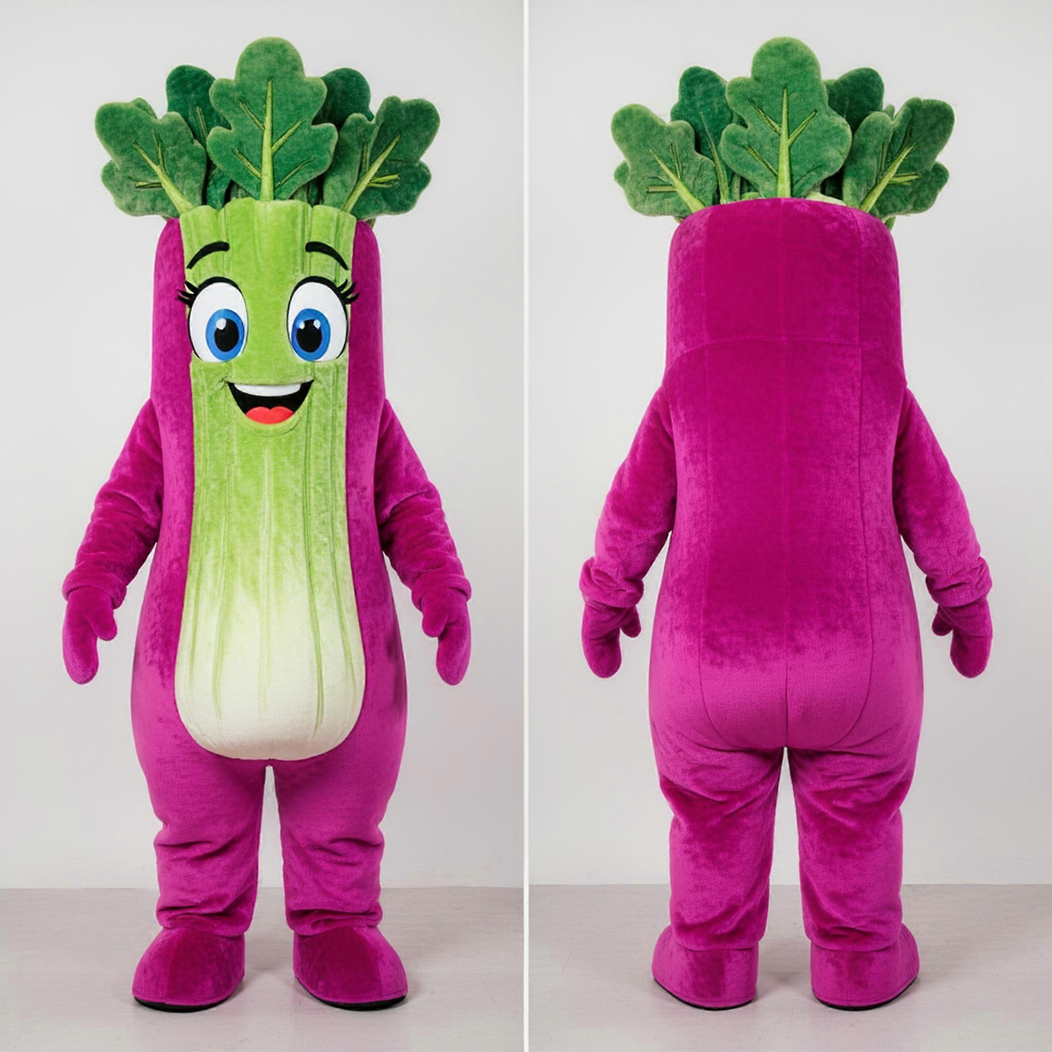 MASTICOT Magenta Vibrant Celery Mascot