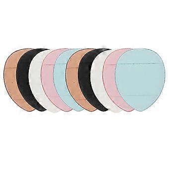 Houppettes à maquillage, 20 pièces, couleurs assorties, en polyuréthane hydrophile, pour correcteur, poudre fixante, fond de teint, retouches express