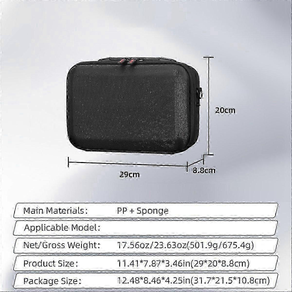 Camera Carrying Case compatible with 360 Accessories Storage Case QV