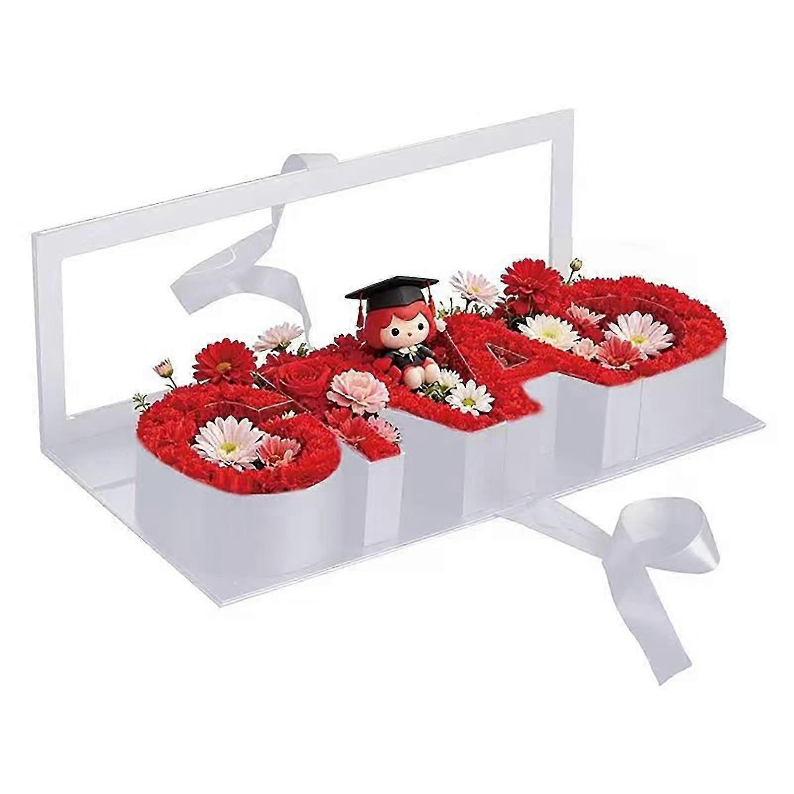 Durable Letter Shape Graduation Box