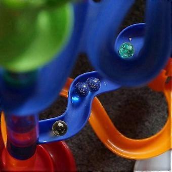 Multi-color Glow in The Dark Glass Marbles, 40 Pcs, for Marble Games, DIY, Home Decoration and Party Use, for Boys and Girls