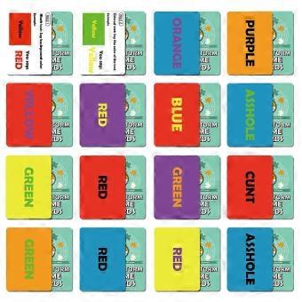 Interactive Color Word Brainstorm Deck