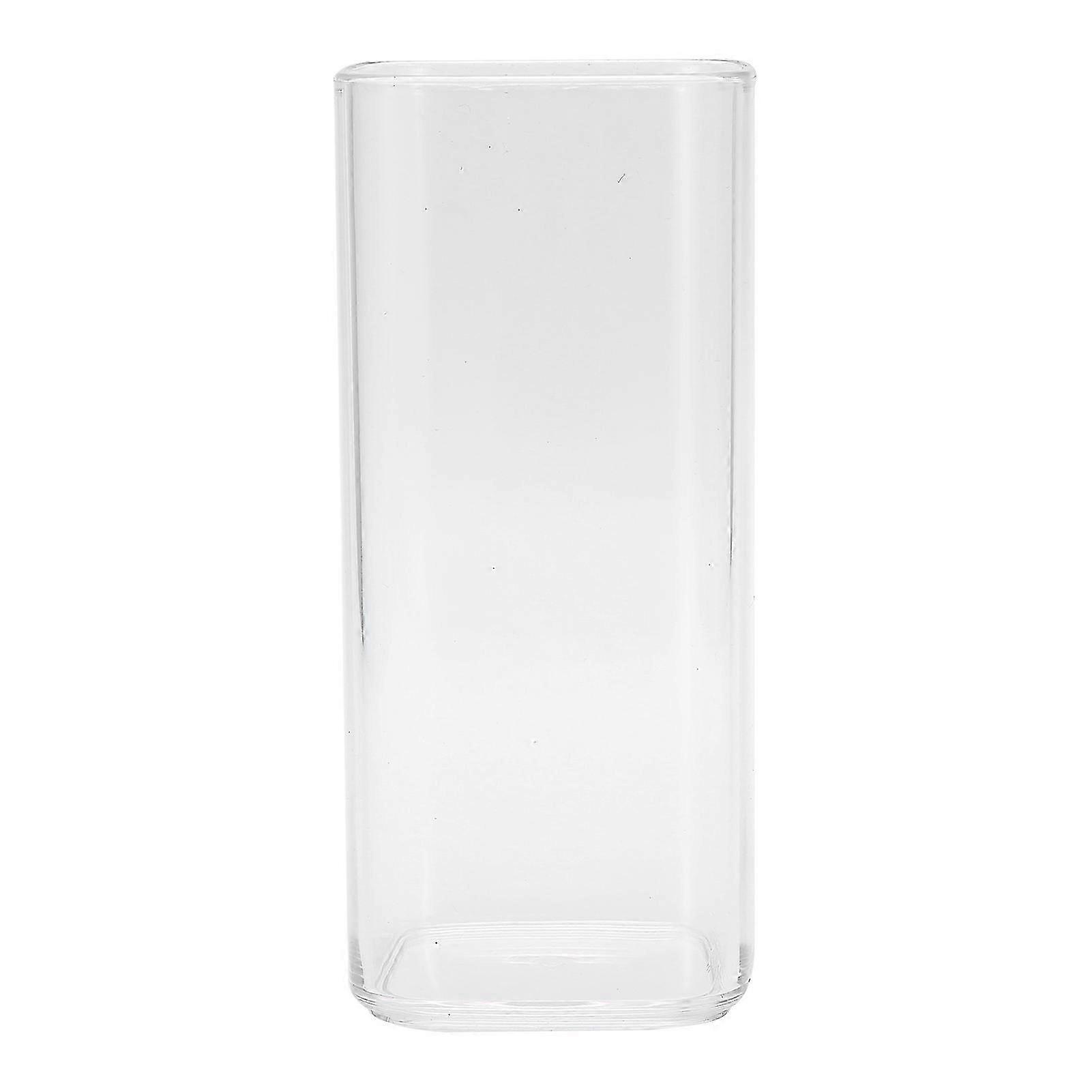250ml Square Acrylic Reusable Cup
