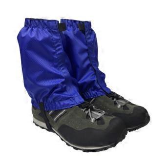 Waterproof Hiking Gaiters for Boots Blue, Adjustable Breathable Snow Boot Gaiters with All‑Season Protection