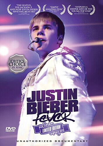 Justin Bieber Fever DVD (2012) Justin Bieber cert E - Region 2
