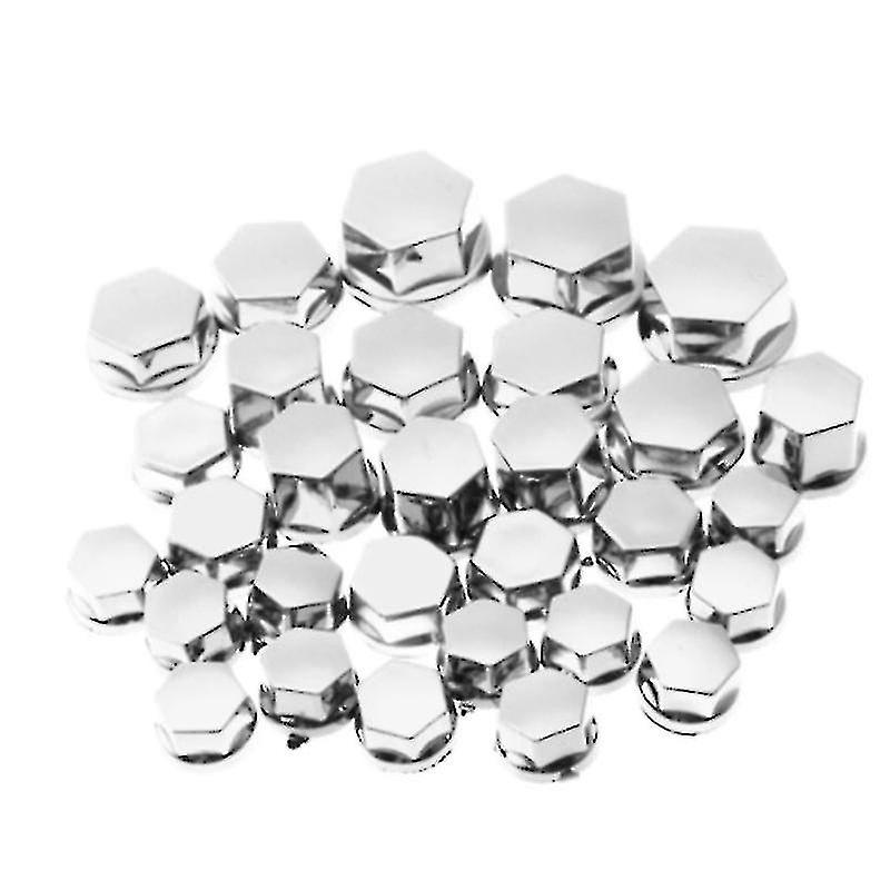 قبعات الجوز محور برغي حامي الغبار واقي من بولت حافة 30pcs دراجة نارية المسمار غطاء