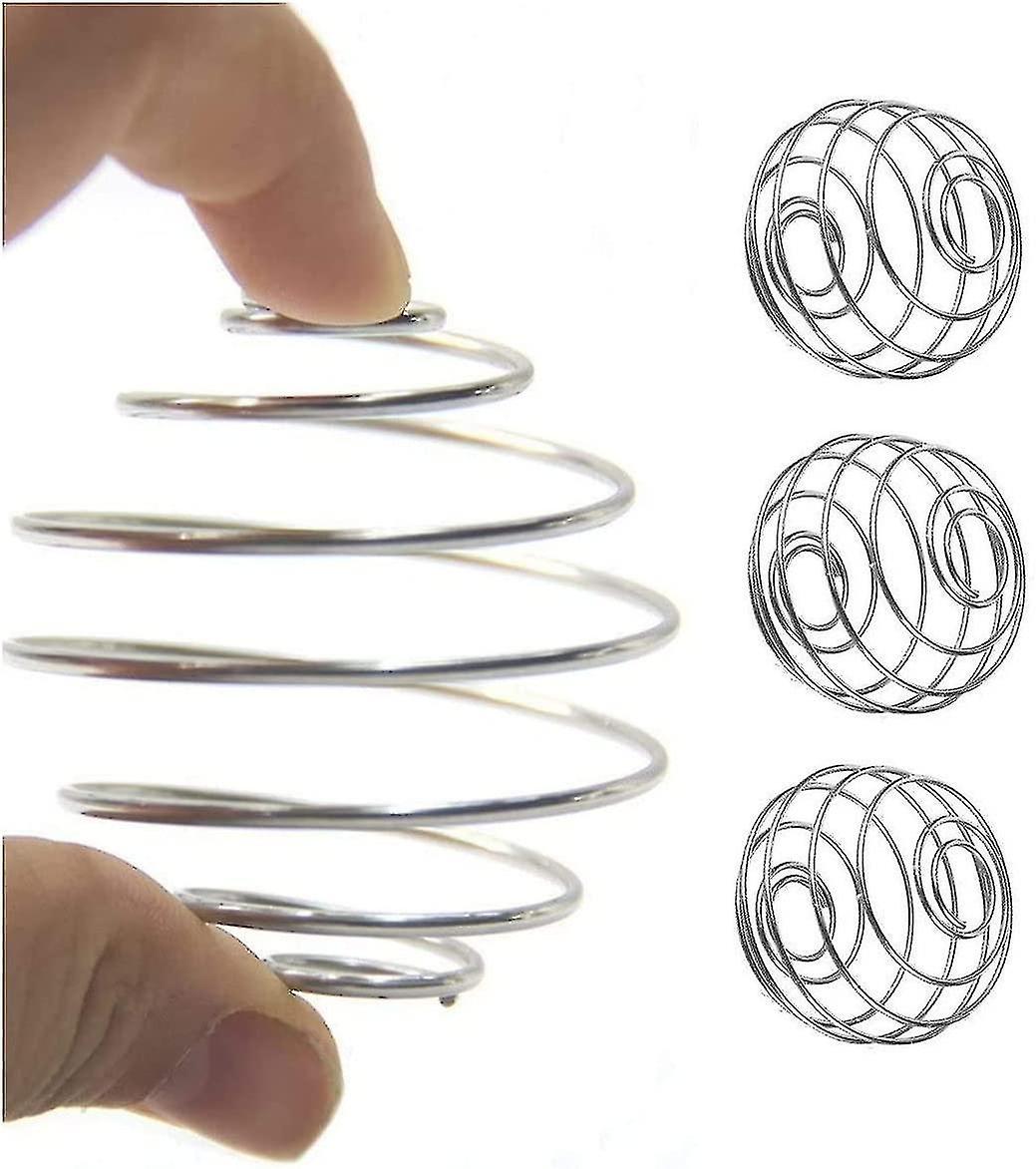 3 Pcs Stainless Steel Shaker Ball Wire Whisk Shaker Mixer Blender Mixing Ball Bottle