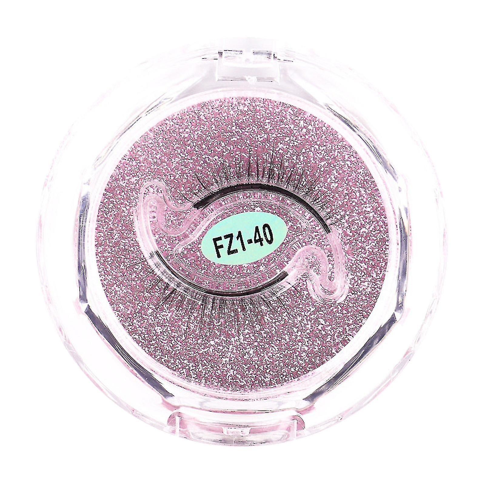 Reusable Self Adhesive Eyelashes Without Glue Natural False Eyelashes Makeup Thick Fake Eyelashes