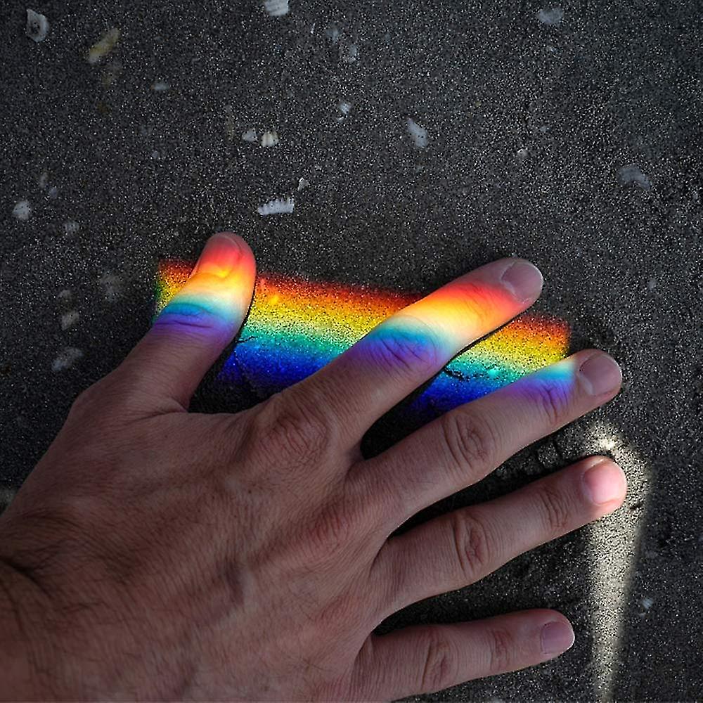 Triangular Prism Optical Glass Optical Prism For 5 * 3 * 3 Cm