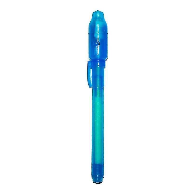 Blue Creative Magic Uv Light Invisible Ink glow In The Dark Marker Pen