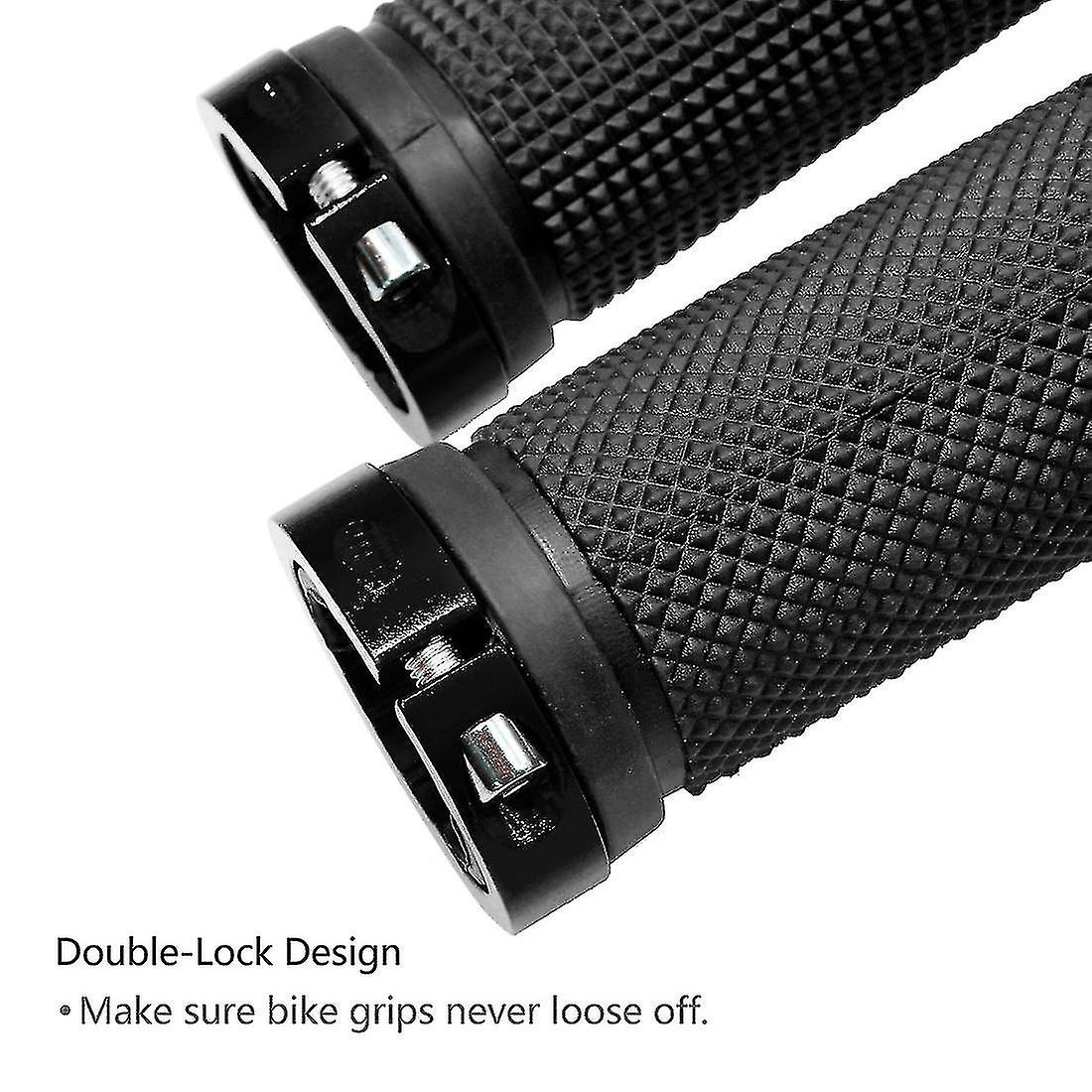 Bicycle Handlebar Handle, Non-slip Rubber Bicycle Handle With