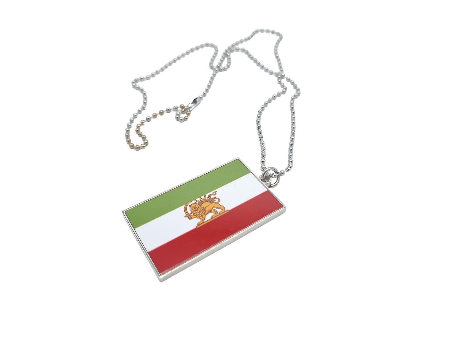 Collier de lion drapeau iranien (ancien)