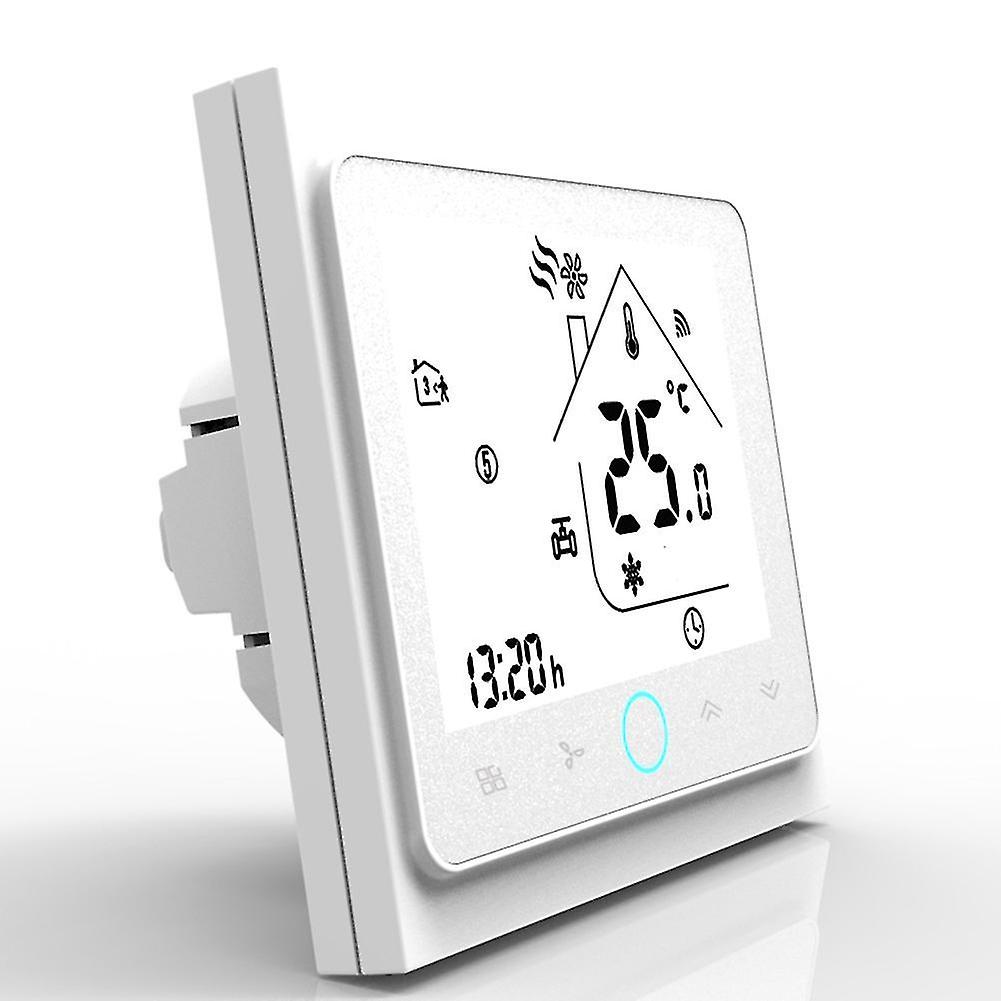 2 Pipe Wifi Smart Air Conditioner Thermostat 3 Speed Fan Coil Unit Voice Tuya Temperature Controlle