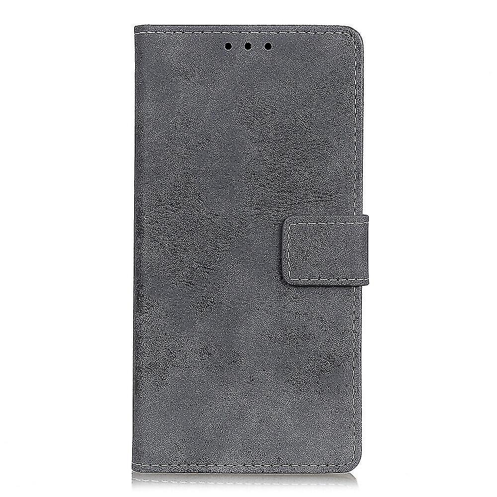 Compatible With Xiaomi Redmi Note 10s Leather Wallet Case Vintage Folding Stand Wallet Case Shokproo
