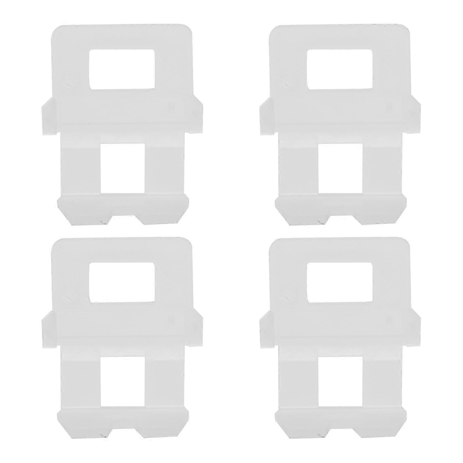 100PCS FG4 Tile Leveling System Clips 32x1.0mm White PEPP