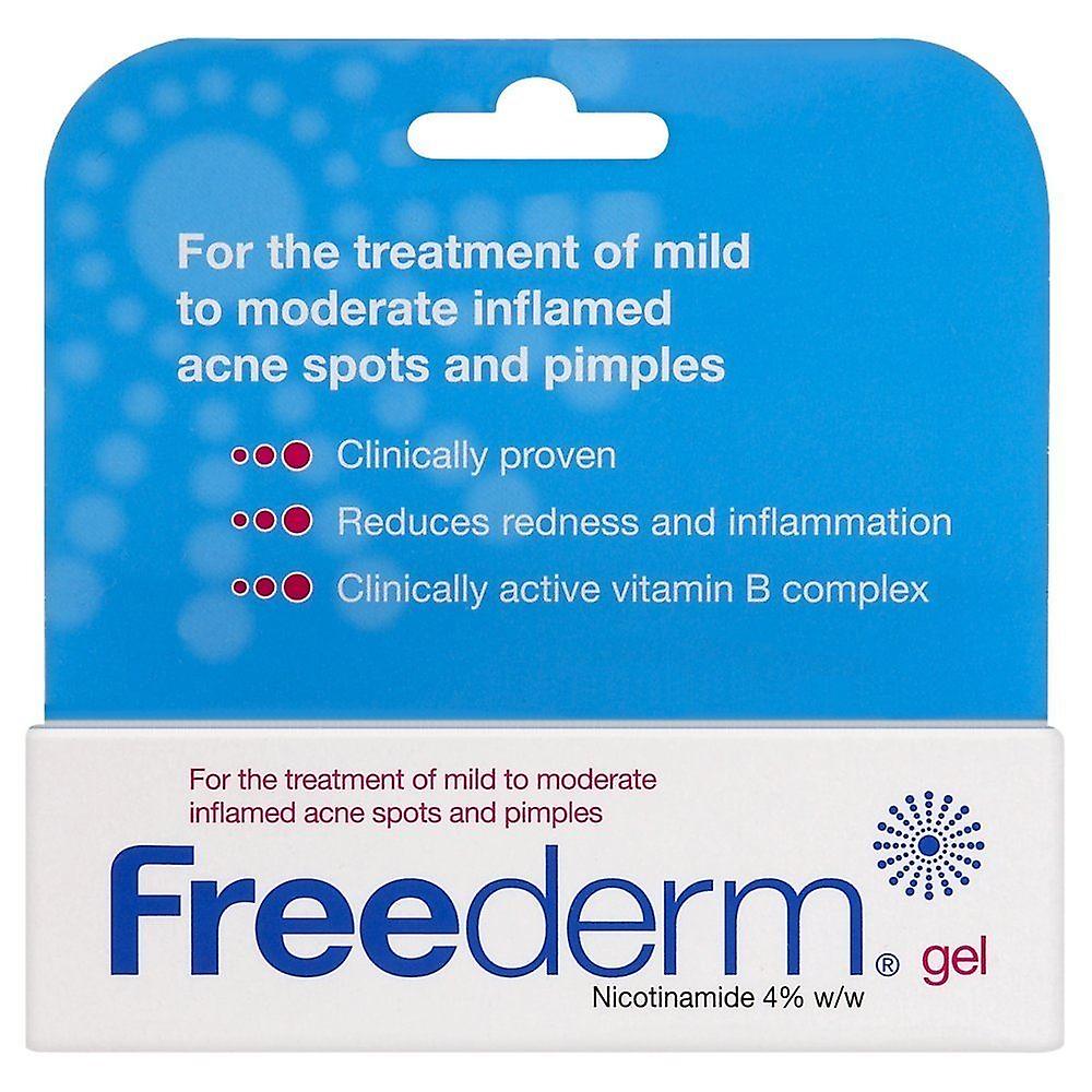 Freederm Treatment： 4% 凝胶 - 10 克痤疮斑点和粉刺治疗