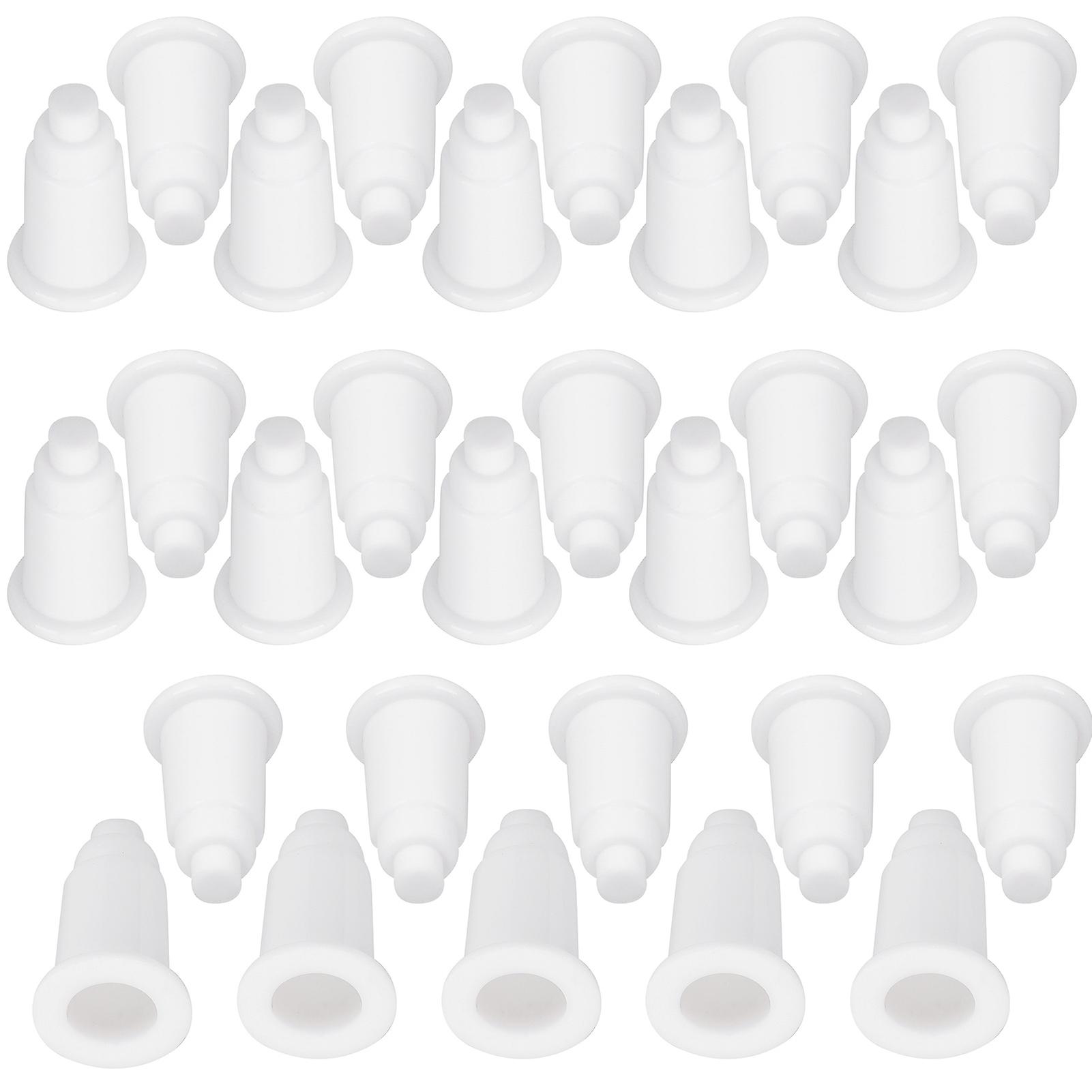 30PCS Plastic Adjustable Height Aquarium Bottom Filter Plate Bracket Fish Tanks Filtration Grid Board Support Accessory