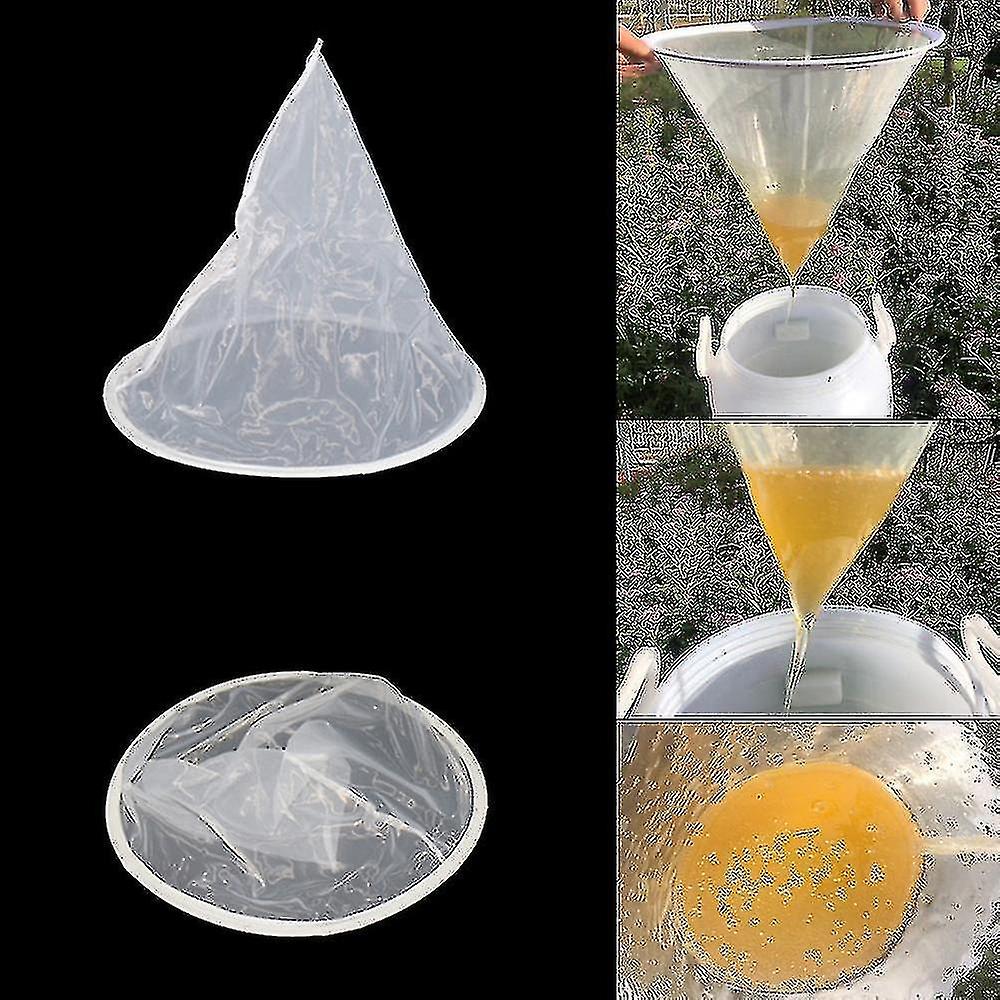 150 Mesh Bee Honey Filter Impurities Filtration Nylon Screen Strainer Beekeeper Apiculture Tools Gar