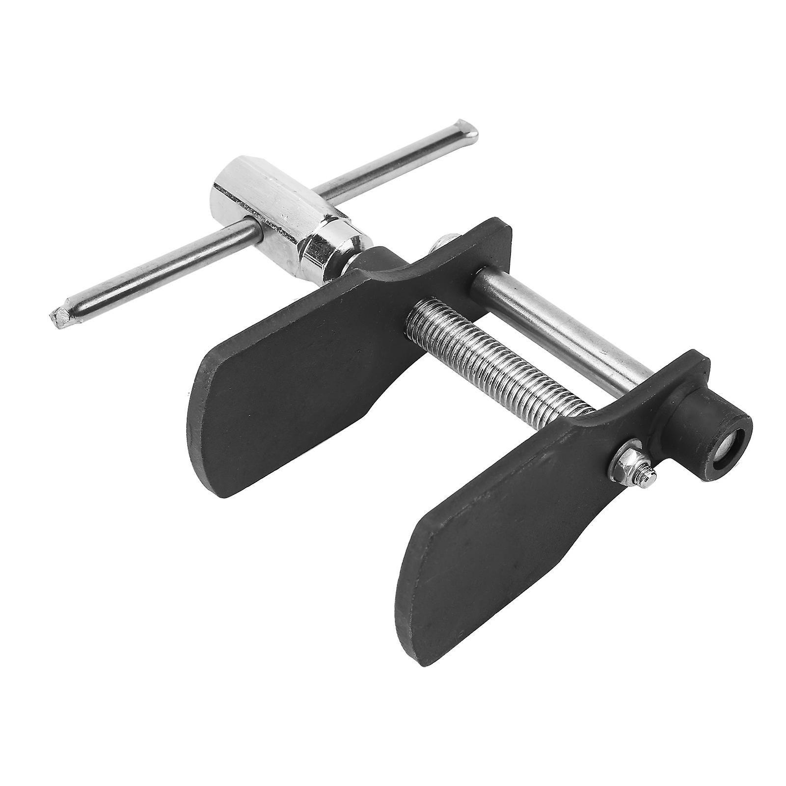 Professional brake caliper tool for piston spreading and pad replacement