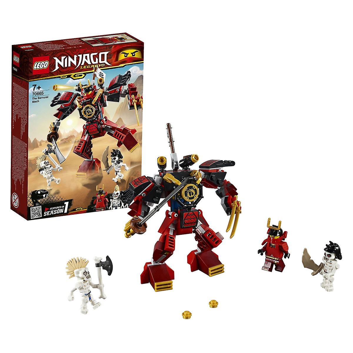 LEGO NINJAGO Legacy Samurai Mech 70665 Building Kit (154 Piece)