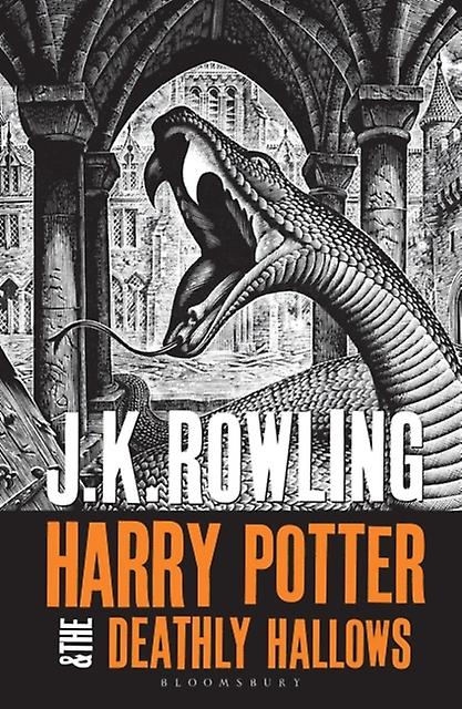Harry Potter And The Deathly Hallows by J.K. Rowling Paperback Book