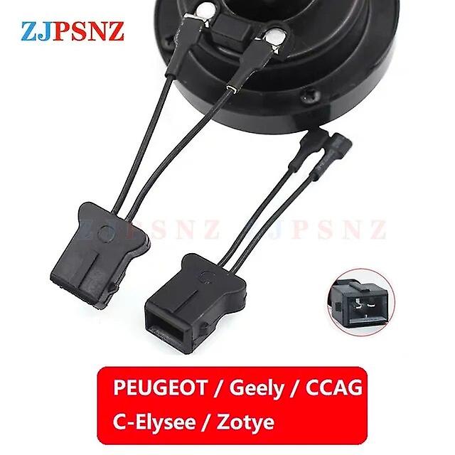 2Pcs Car Horn Plug Universal Snail Horn Socket Dedicated Horns Socket Conversion Plug Adapter Auto Speaker Socket Accessorie~56318