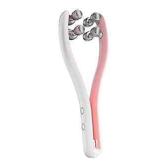 Ems Face Massager Roller Y Shape Face Lifting Device V Face Double Chin Remover Face Care Skin Care Tools (rosa)