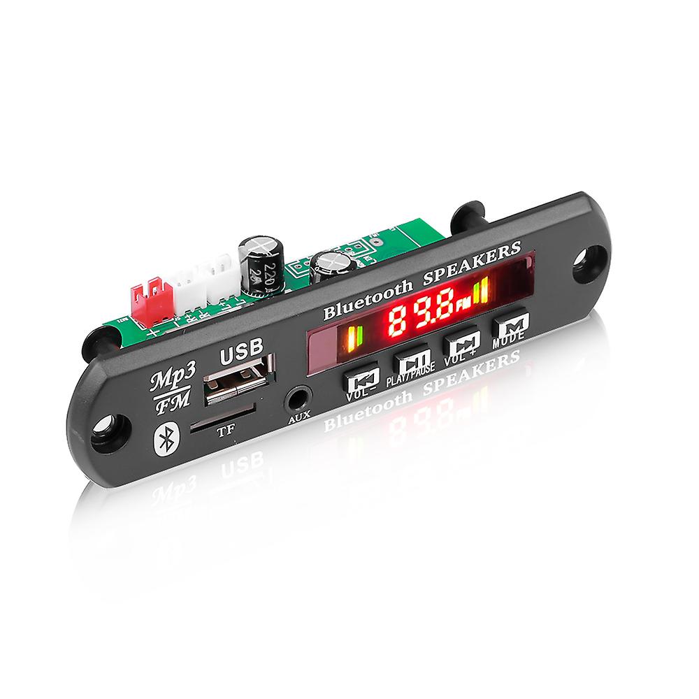 JX-B19 Sound Amplifier 2*40W Bluetooth 5.0 Class D Audio 10W~80W HiFi Stereo Wireless Music Player Mini USB Sound Card