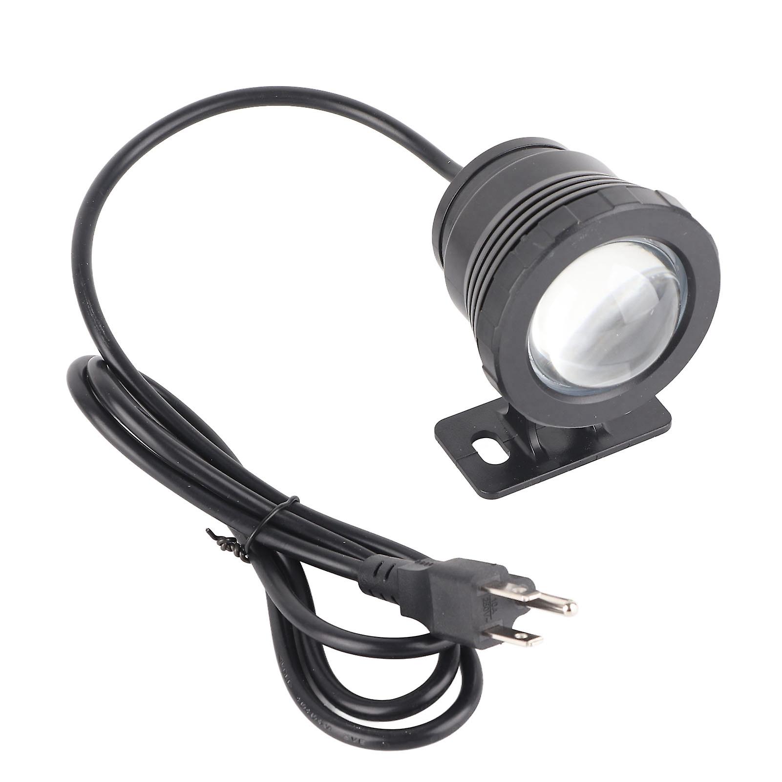 Projection Light RGB Swimming Pool Colored Lamp with Remote Control for Hot Spring Fountain  10W  Black