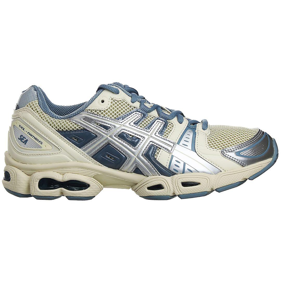 Asics Rüzgar ve Deniz x Jel-Nimbus 9 Bağcıklı Bej Sentetik Erkek Spor Ayakkabı 1201A801_101