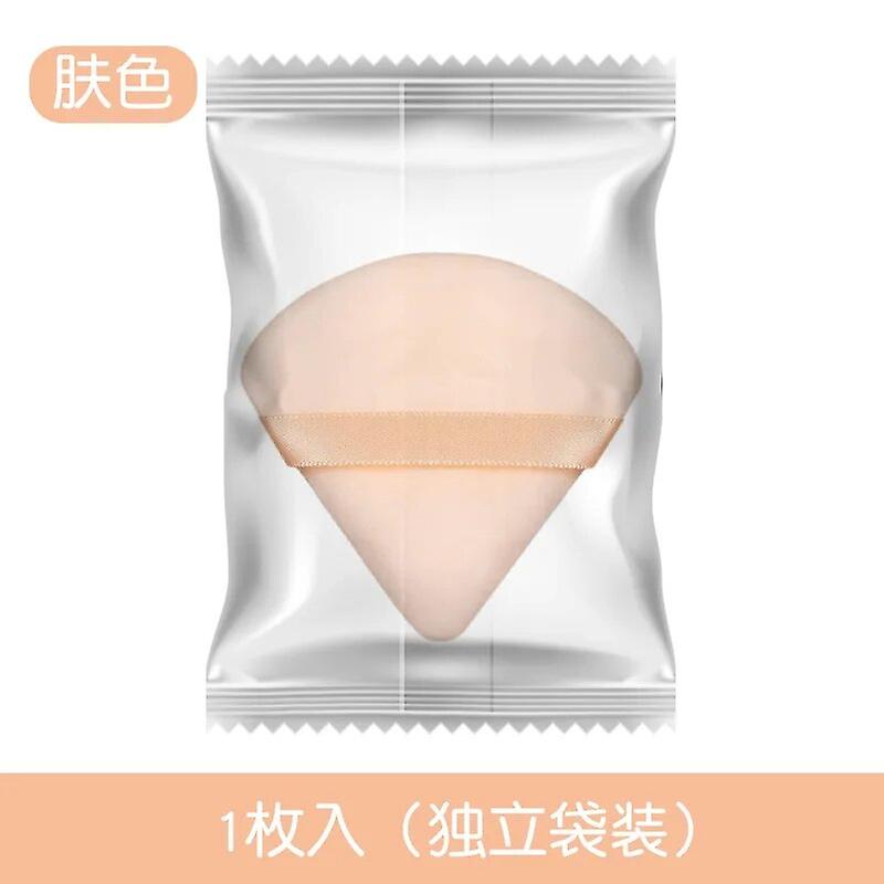 Triangular Flocking Double-sided Puff Powder Foundation Puff Thick Powder Makeup Sponge Super Soft Makeup Puff~19871
